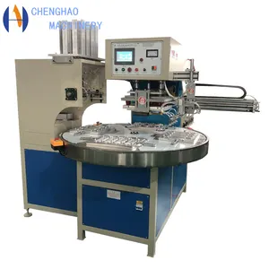 8KW Rotating Welding Table HF Machine High Frequency Blister Packing Thermo Sealing Machine For PVC