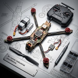 Kit de Marco de Dron de Fibra de Carbono ARES Desert Camo de 13 Pulgadas, Plataforma UAV PNP, 8S F405 90A ESC, Motor 4214, Largo Alcance, Kits de Suministro B2B - Product Image 2
