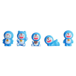 Figuras Miniatura de Resina de Doraemon, Adornos de Escritorio de Plástico 3D, Decoraciones para Carcasas de Teléfono DIY, Venta al Por Mayor - Product Image 5