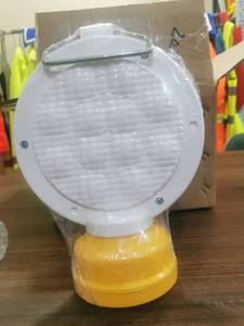 Dẫn giao thông Đèn pin giao thông blinker cảnh báo đèn hổ phách màu đỏ Pin hoạt động dẫn đường chướng ngại vật ánh sáng - Product Image 5