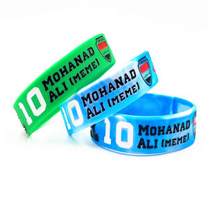 Pulseras de Silicona Impermeables con el Estilo Religioso del Equipo Nacional de Irak 10 Mohanad Ali <span class=keywords><strong>Meme</strong></span>, Recuerdos para Fanáticos del Fútbol, Personalizadas - Product Image 3