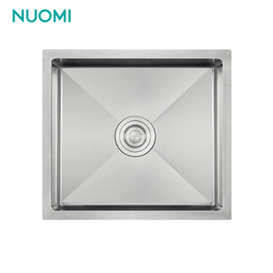 Lavello da Cucina Portatile NUOMI CARLOW, Fatto a Mano, da Incasso, Stile Industriale Minimalista in Acciaio Inossidabile - Product Image 2