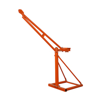 Mini grue de levage motorisée 200 kg mobile pour extérieur, levage haute vitesse pour usage en construction