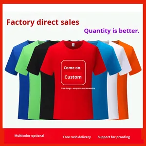 Produttore all'ingrosso <span class=keywords><strong>su</strong></span> <span class=keywords><strong>misura</strong></span> abiti da lavoro ad asciugatura rapida 100% cotone a maniche corte t-shirt con Logo ricamato - Product Image 3