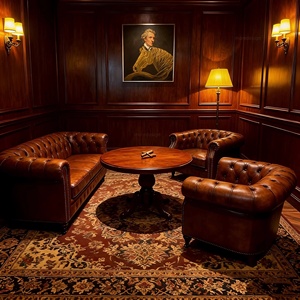 Colección de Sofás Chesterfield Tapizados en Cuero Personalizados para Muebles de Vestíbulo de Hotel, Villa, Cafetería, Restaurante, Hogar, <span class=keywords><strong>Pub</strong></span> Industrial Retro - Product Image 4