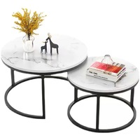 Table basse moderne minimaliste en bois et métal, multifonction, démontable, pour salon, chambre, salle à manger, bureau, légère