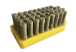 JDK L140 MM石材研磨ブラシ（接着剤付き）石・大理石・花崗岩の外装およびスラブタイル研磨用（インド・パキスタン向け） - Product Image 3