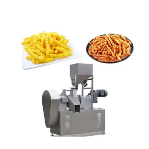 Sunward Bijgewerkte Top Ontwerp Volautomatische Sunward Gebakken Cheetos Extruder/Nik Nak Making Machine/Kurkure Making Machine