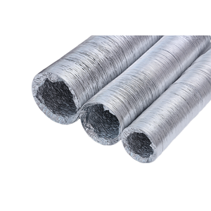 Conducto flexible Precio de fábrica personalizado Papel de aluminio resistente al calor Ventilación industrial HVAC <span class=keywords><strong>Aire</strong></span> <span class=keywords><strong>acondicionado</strong></span> Conducto flexible - Product Image 4