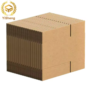 Boîtes d'expédition en carton ondulé biodégradable avec impression personnalisée du logo, empilables, faciles à plier et à assembler - Product Image 2