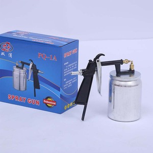 Pistolet de pulvérisation pneumatique conventionnel PQ1 à alimentation par siphon pour la peinture de portes de voitures et de murs, 500 ml - Product Image 1