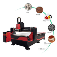 Machine de fraisage CNC à moteur pas à pas 1325 pour le bois, prix abordable, pour la fabrication de meubles