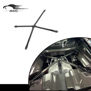 Ajuste para Gen <span class=keywords><strong>2</strong></span> Audi R8 2023UP DRY FIBRA DE CARBONO Engine Bay X-Brace Strut Bar Trim - Product Image 1