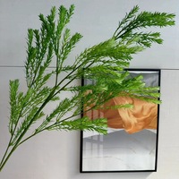 Feuilles artificielles de plante du feuillage TH872 vert pour l'arrangement floral de noce