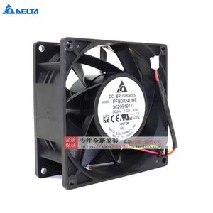 Ventilateur sans balais Delta PFB0924UHE 9 cm 24 V 1,22 A CC pour le refroidissement des onduleurs - Product Image 1