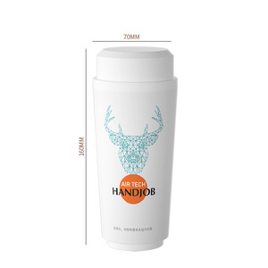 Masturbateur masculin en silicone TPE au design de tasse de thé au lait, jouet sexuel pour adultes avec sensation de toucher réel pour hommes - Product Image 5