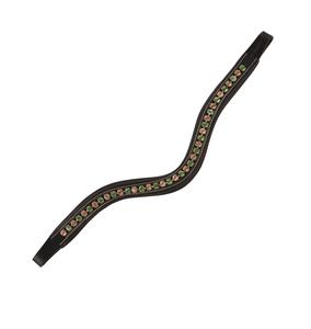 Brides d'équitation en cuir de haute qualité New Bling Equestrian Crystal Browbands Waterproof and Hot Selling at Premium Price - Product Image 4