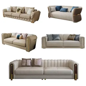 Modernos sofá seccionais sofá de luxo móveis de veludo modular Sofás de sala de estar