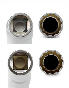 14mm&amp;16mm Magnetic Swivel Spark Plug Socket Thin Wall Magnetic Rotating 3/8" Drive 12 <strong>Point</strong> Spark Plug Socket <strong>Removal</strong> <strong>Tool</strong> - Product Image 3