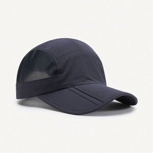 Casquette de baseball pour homme à séchage rapide pour l'été, en maille respirante, protection solaire, pliable, vente en gros - Product Image 1