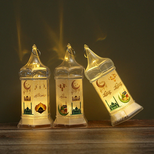 Lanterne électronique DAMAI pour le festival de l'Aïd au Moyen-Orient, lampe à vent, porte-bougie - Product Image 3