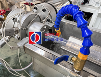 Machine de fabrication de tuyaux d'eau souples et flexibles de 0,5 à 2 pouces à prix abordable, ligne de production de tuyaux tressés en PVC pour tuyaux d'arrosage de jardin