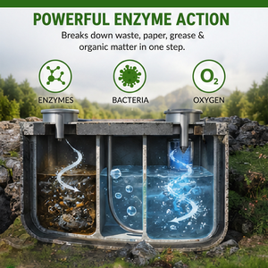 Enzimas en Oferta para Inodoros Portátiles/Caravanas/Tanques Sépticos, Fórmula Natural que Elimina las Bacterias que Causan Olores - Product Image 3