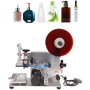 Etiquetadora Semiautomática de Sobremesa para Botellas Cuadradas de Lado Plano, Máquina Etiquetadora Semiautomática Manual - Product Image 5
