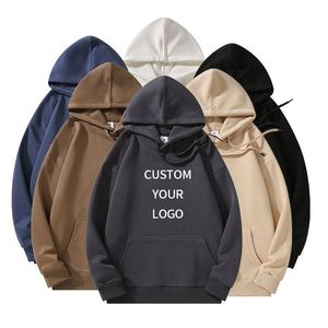 Sudadera con Capucha para Hombre, Forrada de Felpa, 380GSM, Cálida para Invierno, Unisex, Estilo Urbano, Corte Holgado, Cómoda - Product Image 3