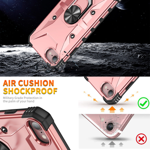 Hai lớp bảo vệ PC Back & mềm Bumper thiết kế đàn hồi sốc hấp thụ trường hợp bìa cho <span class=keywords><strong>iPhone</strong></span> 7/7 cộng với/<span class=keywords><strong>Iphone</strong></span> 12 - Product Image 2