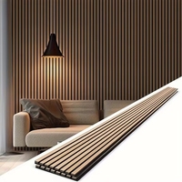Paneles Acústicos de MDF Ignífugos de 21 mm de Grosor, Diseño Moderno de Damasco, Impermeables, con Alto Aislamiento Acústico para Salas de Reuniones, Diseño Gráfico