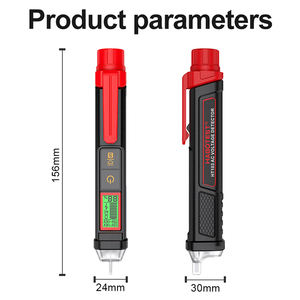 Habotest HT103 custo-benefício ideal sem contato zero linha ao vivo identificação auto power off ac tensão detector circuito caneta - Product Image 2