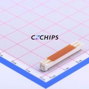 DF9-51P-1V(69) Board-to-Board & Backplane Connector SMD,P=1mm Connector 1mm Vertical Mount 2 500mA - Product Image 1