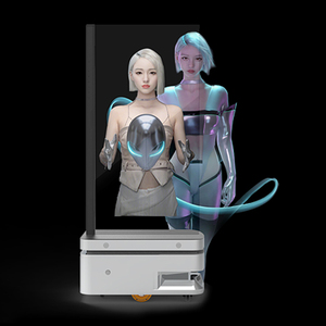Écran <span class=keywords><strong>OLED</strong></span> transparent de 55 pouces, affichage numérique sur pied, écran tactile créatif, moniteur d'affichage numérique - Product Image 4