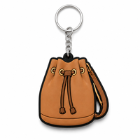 Individuell Bedruckter PVC-Schlüsselanhänger in Handtaschenform für Boutiquen Großhandel Werbegeschenk für Freundin