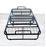 Lit mobile, lit d'appoint pliable portable, lit pliant de taille lit d'appoint pour ensembles de chambre à coucher