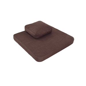 Brown <strong>Rectangular</strong> Shape Meditation <strong>Cushion</strong>, Cotton Pillows for Meditation - Product Image 5