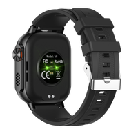 Jam Tangan Pintar V5 1000 Mah Baterai Besar Android Layar Ultra HD 2 Inci Perangkat Pintar Tahan Air untuk Pria Wanita