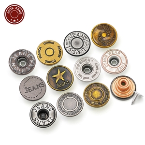 <span class=keywords><strong>Bouton</strong></span> personnalisé gravé en acier inoxydable, cuivre, fer, <span class=keywords><strong>laiton</strong></span>, métal, argent, rivet et <span class=keywords><strong>bouton</strong></span> pour vêtements en jean, vestes et jeans - Product Image 2