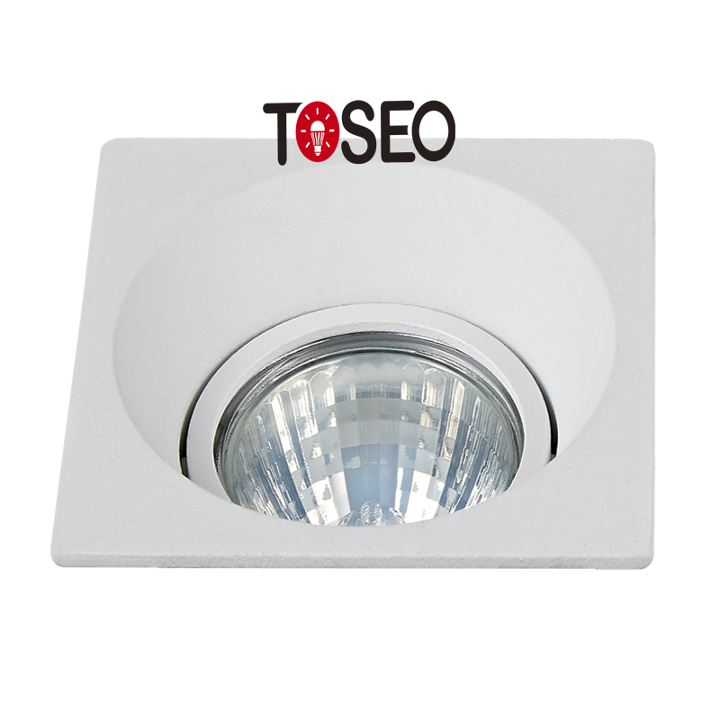 DC12V Square Cob LED Downlight Fixed Recessed LED Kitchen Ceiling Lights