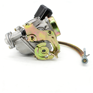 Kit de remplacement de carburateur, filtre à air et collecteur d'admission pour moteur de <span class=keywords><strong>scooter</strong></span>, VTT, cyclomoteur, kart GY6 50/49CC 4 temps (inclut le carburant) - Product Image 6