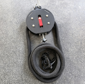 Machine d'entraînement à l'escalade sur corde DINUO, équipement de fitness avec corde de traction de 32 mm, dispositif d'entraînement fonctionnel de gym à résistance réglable - Product Image 2