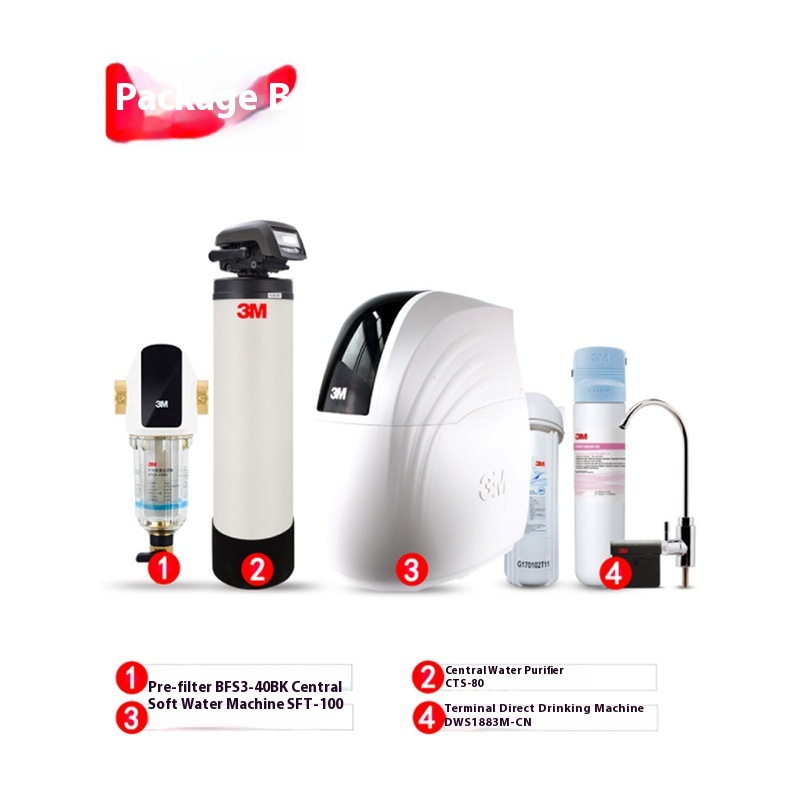 water softener filter system whole home