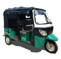Bajaj Moto Taxi Style TVS Tricycle Passager à Essence 200 CC