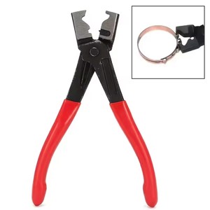 7-Inch Carbon Steel Automobile Repair Tools Clic-R Collar Pliers Carbon Steel <b>PVC</b> Handle DIY Grade OEM <b>Hose</b> Clamp Plier - Product Image 2