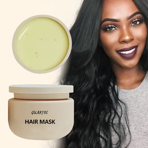 Crème de kératine et collagène naturel pour femmes africaines, <span class=keywords><strong>masque</strong></span> capillaire sans rinçage pour <span class=keywords><strong>cheveux</strong></span> <span class=keywords><strong>crépus</strong></span> 4C/3C, réparation et hydratation 2-en-1 - Product Image 2