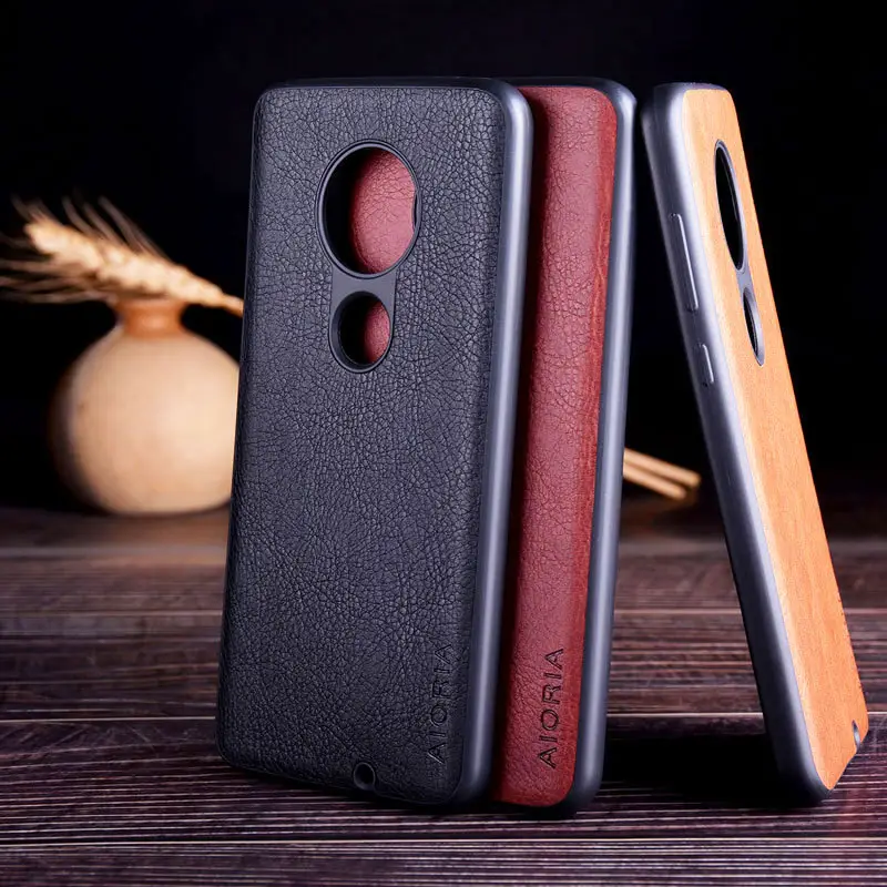 Leather phone Case For MOTO G7 Phone Cover For MOTO G7