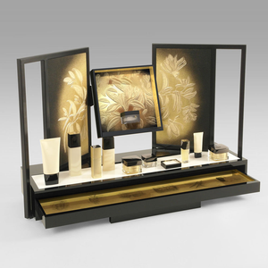 PMMA Nước hoa truy cập hàng đầu hiển thị hiệu ứng gương in bán lẻ hiển thị trường hợp cho cửa hàng bán lẻ triển lãm khuyến mãi nhà máy trực tiếp - Product Image 2