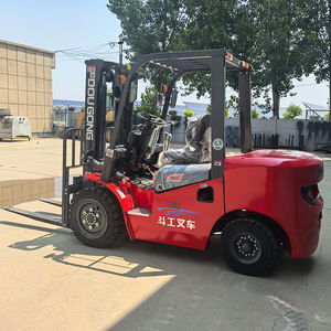 Chariot élévateur diesel <span class=keywords><strong>DOUGONG</strong></span> CPCD à moteur japonais, 2,5-4 tonnes, transmission automatique, hauteur de levage de 4,5 m, mât à trois étages, acier latéral - Product Image 2