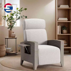 Sillón <span class=keywords><strong>Reclinable</strong></span> Moderno de Ratán para Jardín, <span class=keywords><strong>Terraza</strong></span>, Patio y Balcón, Origen China - Product Image 1